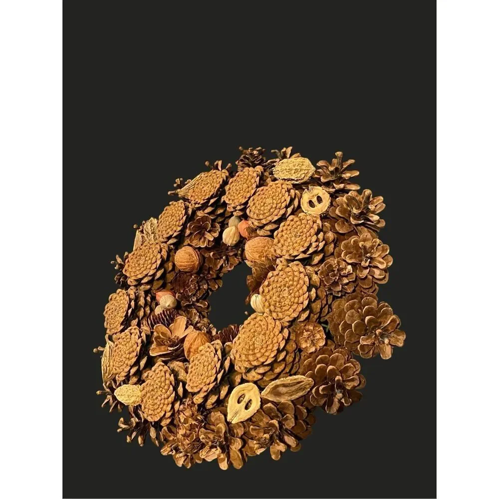 Pinecone Wreath Vintage